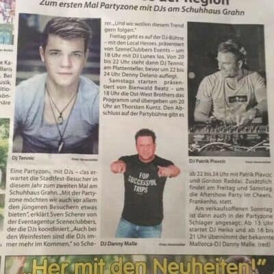 dj danny malle pressebericht