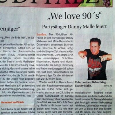 dj danny malle pressebericht