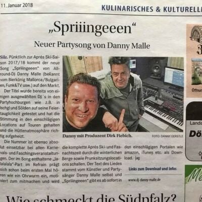 dj danny malle pressebericht