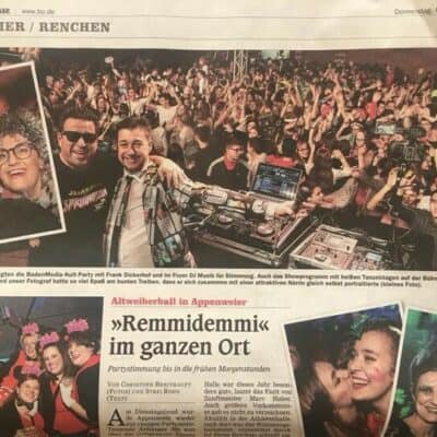 dj danny malle pressebericht mittelbadische presse
