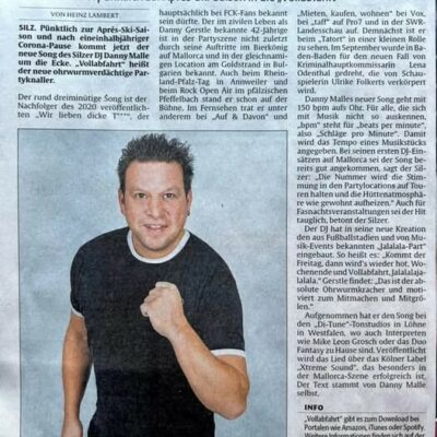 dj danny malle pressebericht die rheinpfalz